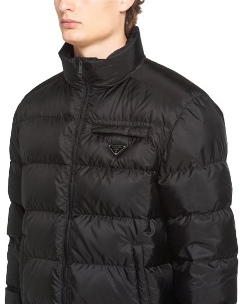 prada re nylon puffer|Prada sleeveless puffer jacket.